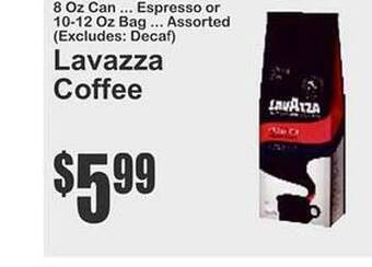 Key Food Lavazza Coffee offer