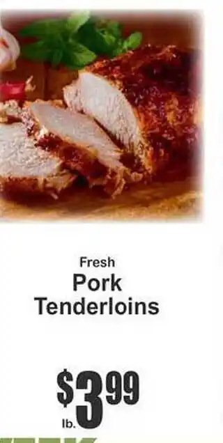 Key Food Fresh Pork Tenderloins offer