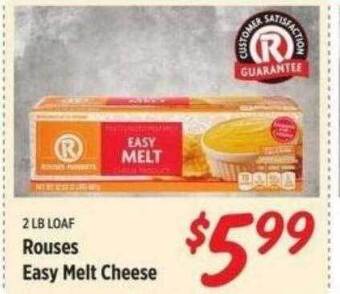 Rouses Rouses Easy Melt Cheese offer