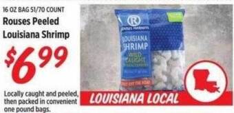 Rouses Rouses Peeled Louisiana Shrimp offer