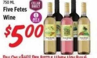 Rouses Five Fetes Wine offer