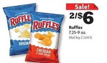 Family Dollar Ruffles offer
