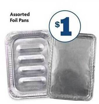 Family Dollar Assorted Foil Pans offer
