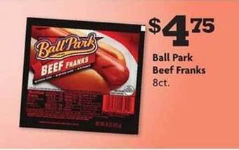 Family Dollar Ball Park Beef Franks offer