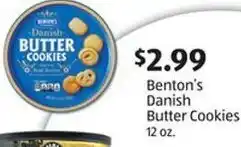 Aldi Benton's Danish Butter Cookies 12 oz. offer