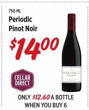 Rouses Periodic Pinot Noir offer