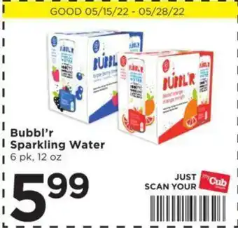 Cub Foods Bubbl' Sparkling Water offer