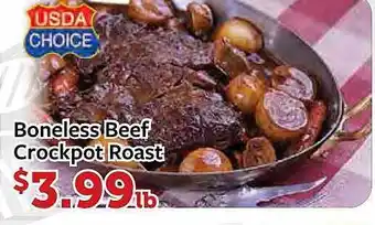 Fareway Boneless Beef Crockpot Roast offer