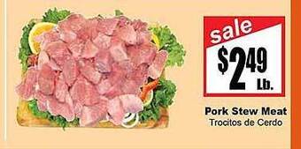 Rancho Markets Pork Stew Meat offer