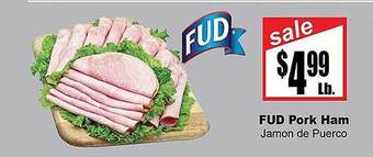 Rancho Markets Fud Pork Ham offer
