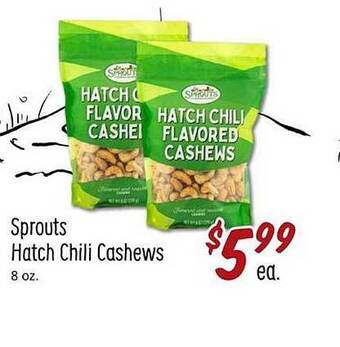 Sprouts Farmers Market Sprouts Hatch Chili Cashews offer