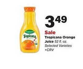 Stater Bros Tropicana Orange Juice offer