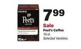 Stater Bros Peet's Coffee offer