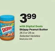 Stater Bros Skippy Peanut Butter offer
