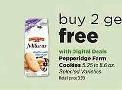 Stater Bros Pepperidge Farm Cookies offer