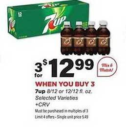 Stater Bros 7up offer
