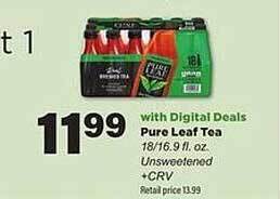 Stater Bros Pure Leaf Tea offer