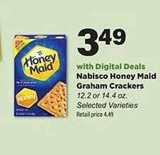 Stater Bros Nabisco Honey Maid Graham Crackers offer