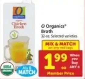 Safeway O Organics Broth 32-oz. offer