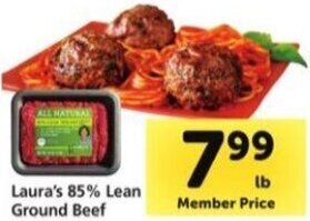 Safeway Laura's 85% Lean Ground Beef offer