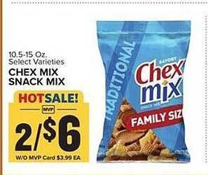 Food Lion Chex Mix Snack Mix offer
