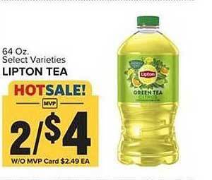 Food Lion Lipton Tea offer