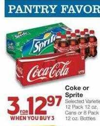 Market Street Coke Or Sprite offer