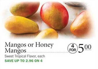 Publix Mangos Or Honey Mangos offer