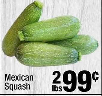 Super King Markets Mexican Squash offer