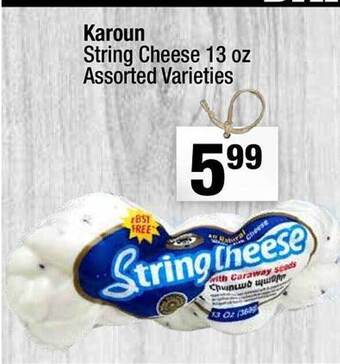 Super King Markets Karoun String Cheese 13 Oz offer