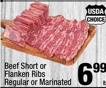 Super King Markets Beef Short Or Flanken Ribs Regular Or Marinated offer
