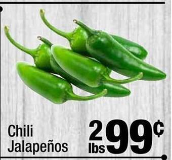 Super King Markets Chili Jalapeños offer