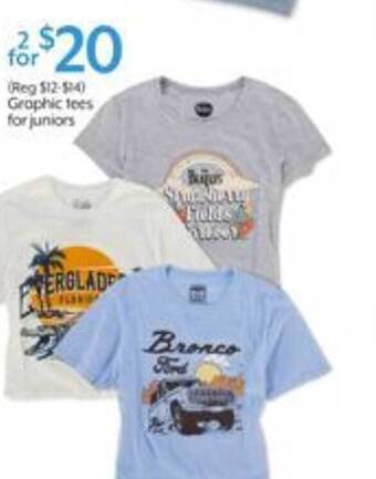 Bealls Graphic Tees For Juniors offer
