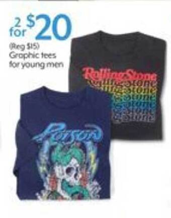Bealls Graphic Tees For Young Men offer