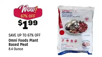 Grocery Outlet Omni Foods Plant Based Meat offer