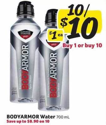 Harveys Supermarkets Bodyarmor Water offer