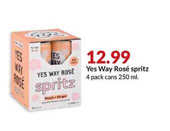 Hy-Vee Yes Way Rosé Spritz offer