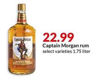 Hy-Vee Captain Morgan Rum offer
