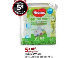 Hy-Vee Huggies Wipes offer