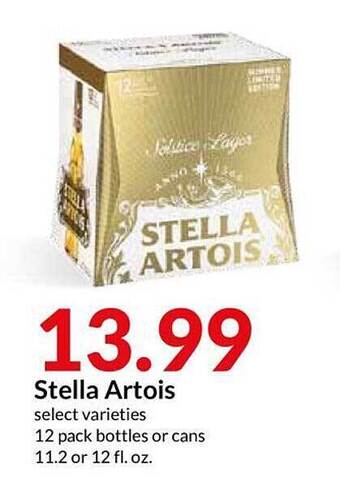 Hy-Vee Stella Artois offer
