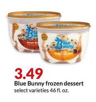 Hy-Vee Blue Bunny Frozen Dessert offer