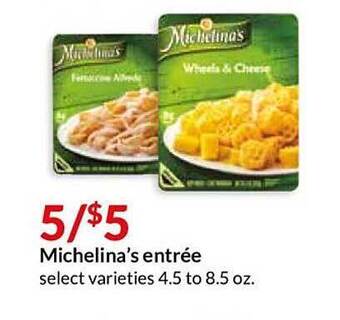 Hy-Vee Michelina's Entrée offer