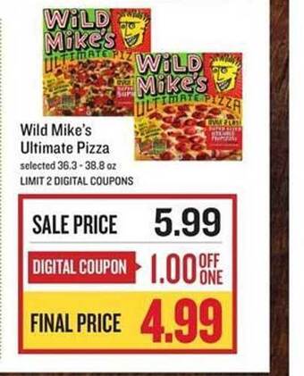 Lowes Foods Wild Mike's Ultimate Pizza offer