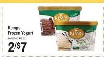 Lowes Foods Kemps Frozen Yogurt offer