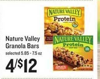 Lowes Foods Nature Valley Granola Bars offer