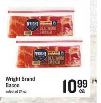 Lowes Foods Wright Brand Bacon offer