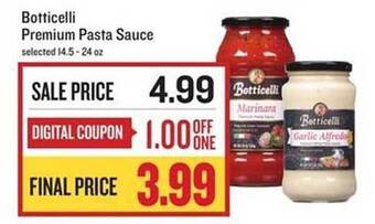 Lowes Foods Botticelli Premium Pasta Sauce offer