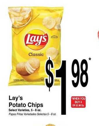 Superior Grocers Lay's Potato Chips offer