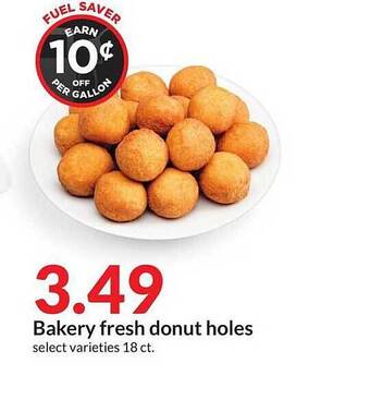 Hy-Vee Bakery Fresh Donut Holes offer
