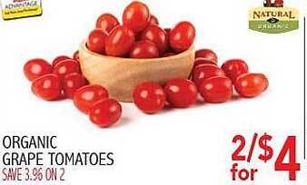 Organic Grape Tomatoes